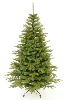 Umělý vánoční stromek smrk PE natur DELux, jehličí 2D/3D, 220cm