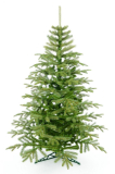 Umělý vánoční stromek smrk PE natur Lux, jehličí 2D/3D, 150cm