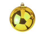 Venkovní vánoční ozdoba - vánoční koule, 30 cm, zlatá (1 ks)