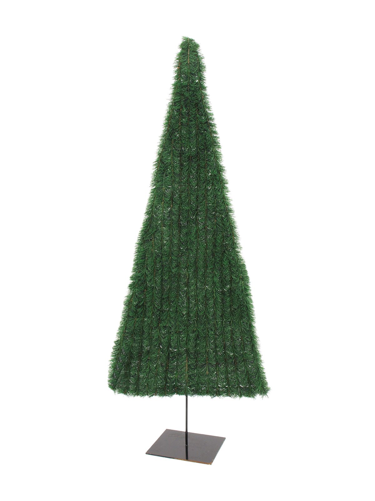 Vánoční stromek plochý, tmavě zelený 120cm
