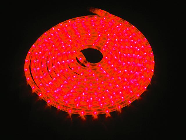 LED světelná hadice 36LED/1m, 9m, červený