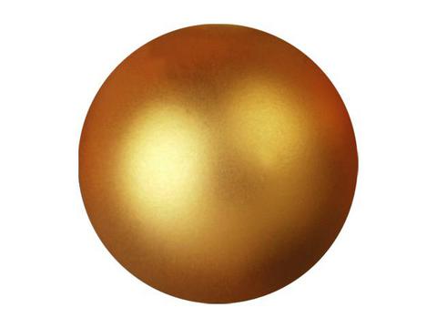 Vánoční ozdoby zlatá metalíza, 3,5cm, 48ks